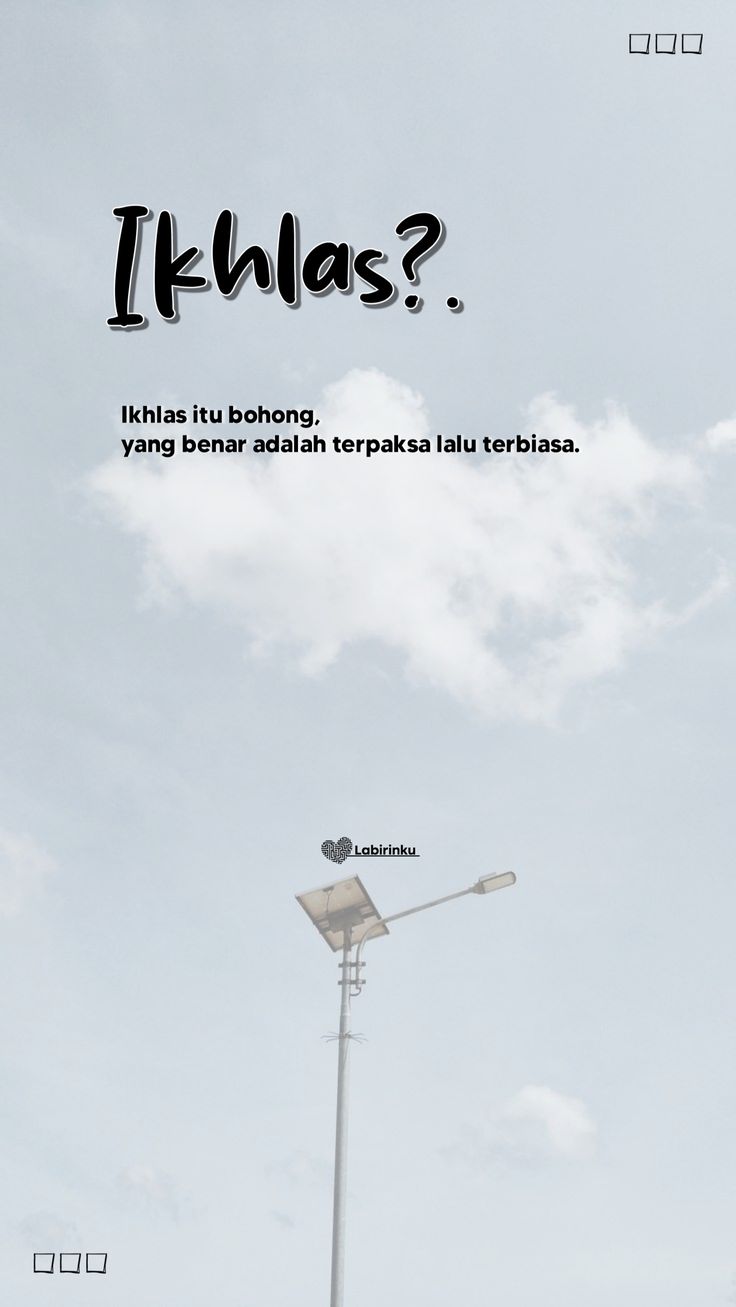 Ikhlas dalam cobaan yang berat