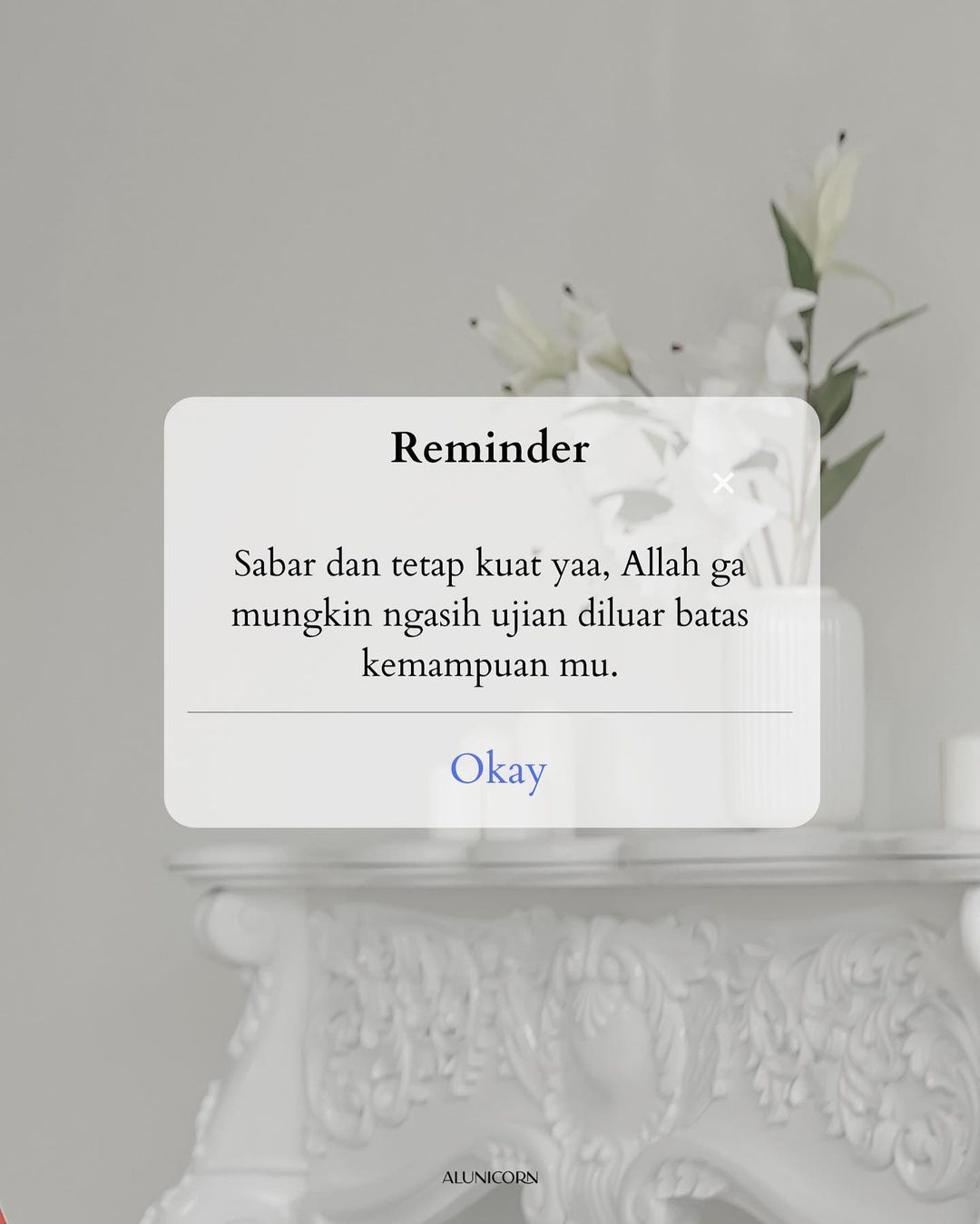 Sabar menerima ujian dari allah