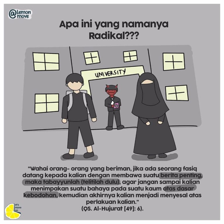 Menghindari radikalisme