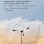 Sabar, Syukur, Ikhlas: Tiga Kunci Hidup Tenang di Tengah Dunia yang Bising Sabar, Syukur, Ikhlas