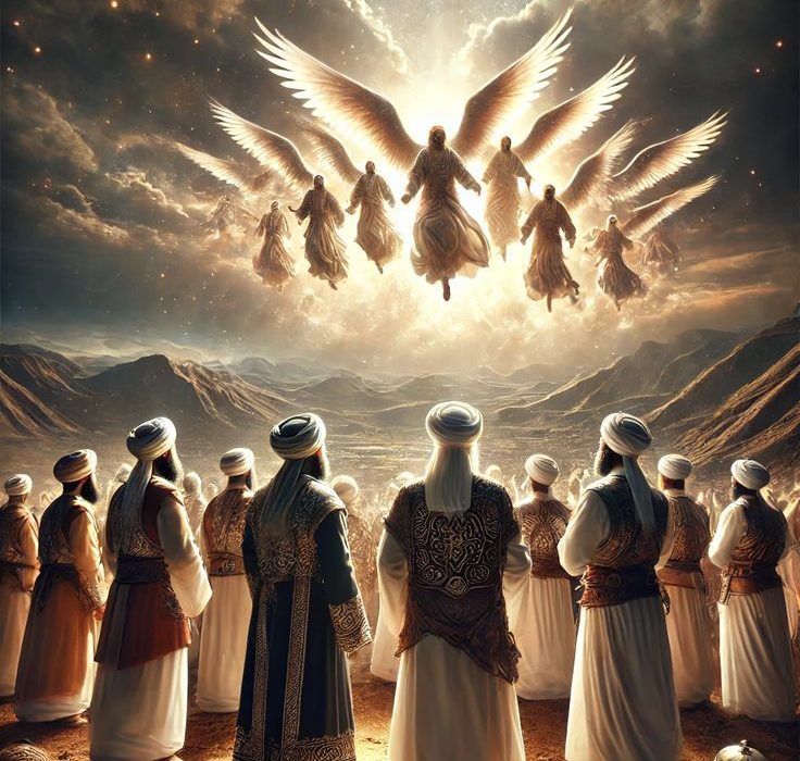 Menyadari kehadiran malaikat