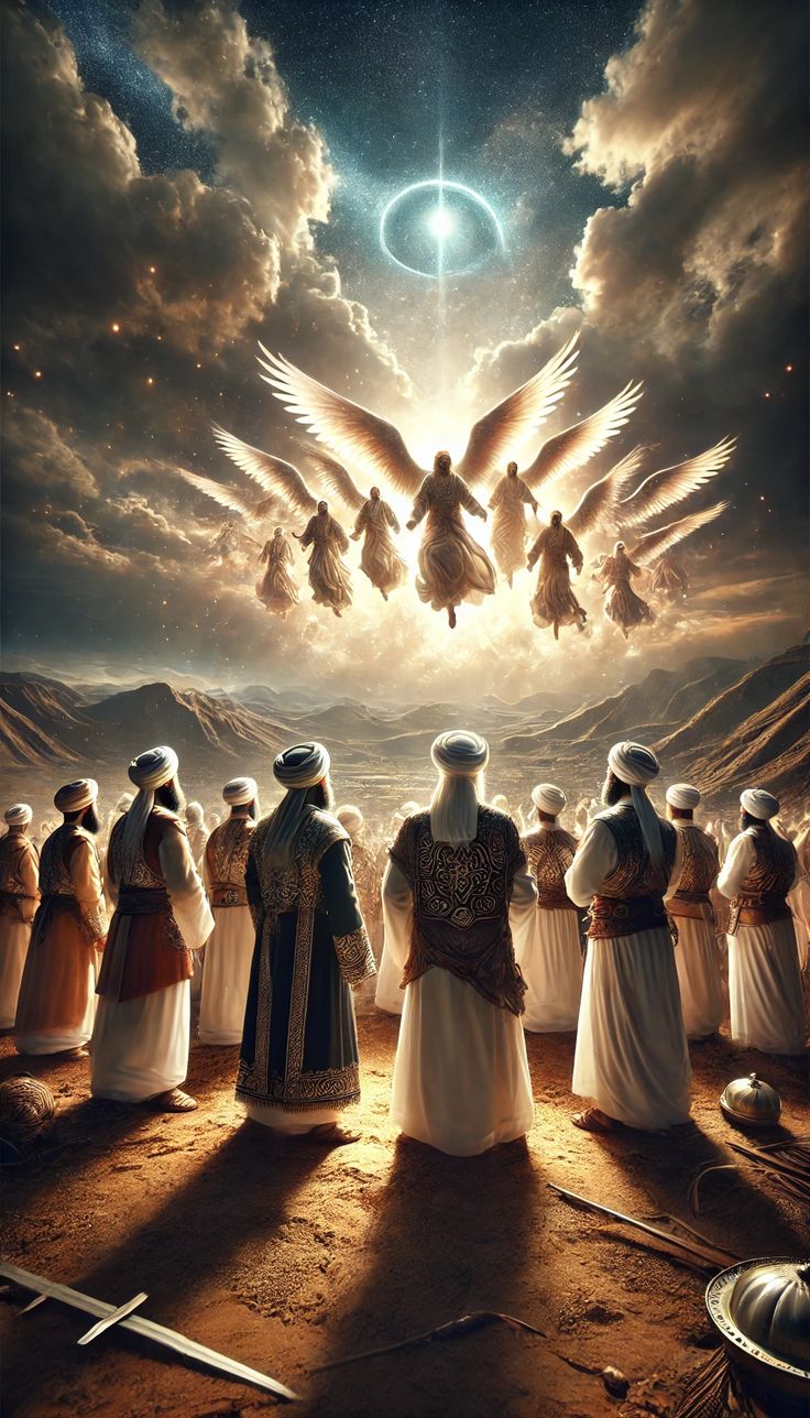 Menyadari kehadiran malaikat